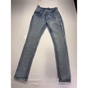 Vigor Levanta Pompis‎ Womens Skinny Jeans Slim Fit Light Wash 5-Pocket Size 9
